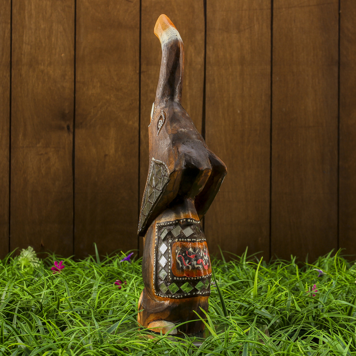 Сувенир дерево "Слоник счастье" 10х5х30 см