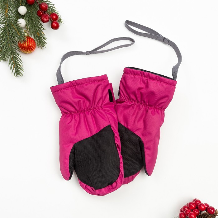 Рукавицы Флау , 5 лет, цвет темная фуксия, 90831-81