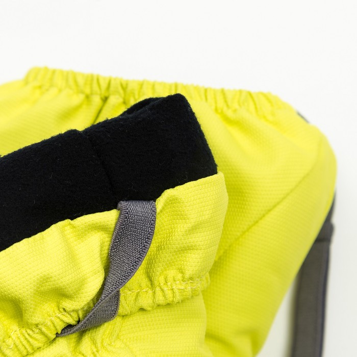 Рукавицы Эмбер, 2 года, цвет желтый лайм, 90814-81