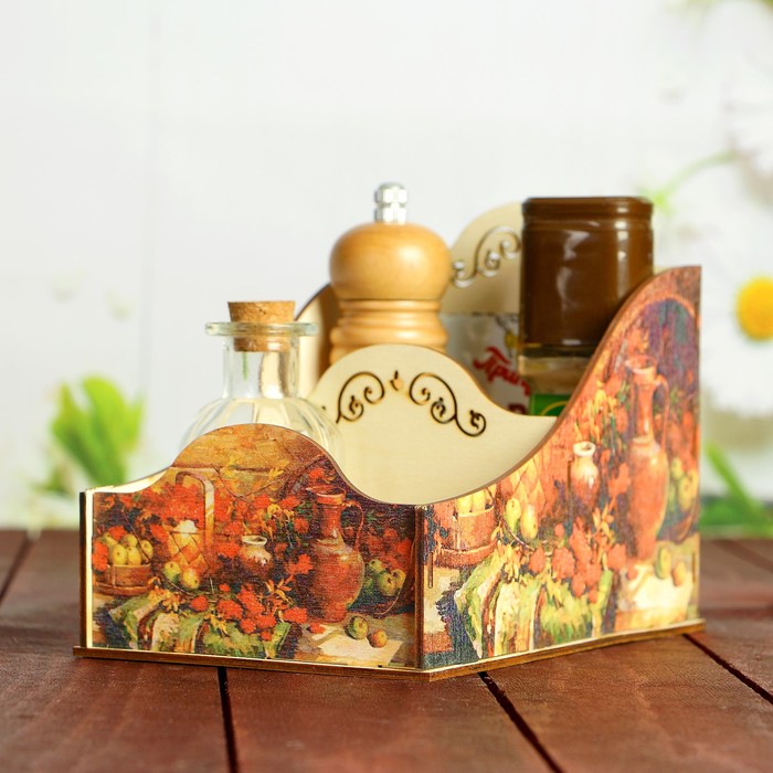 Коробочка под специи "Натюрморт", 20х13х15см