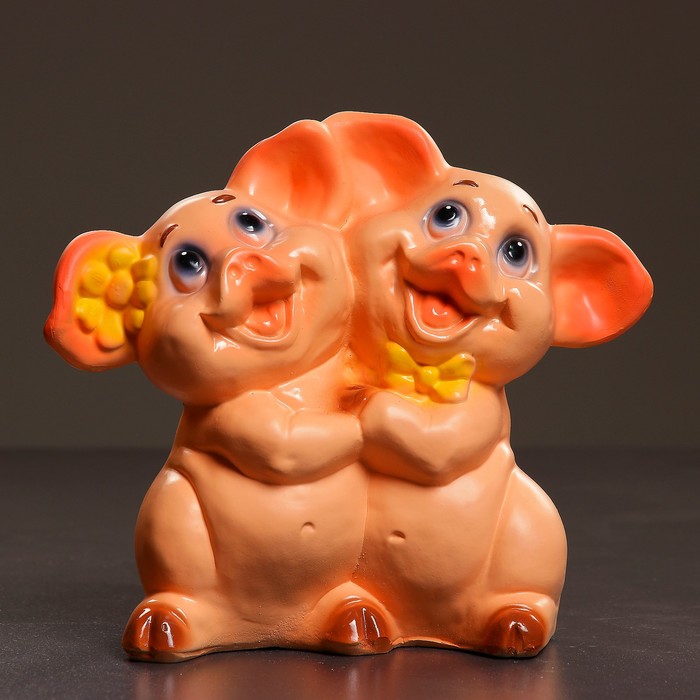 Копилка "Поросята парочка" 23х26см