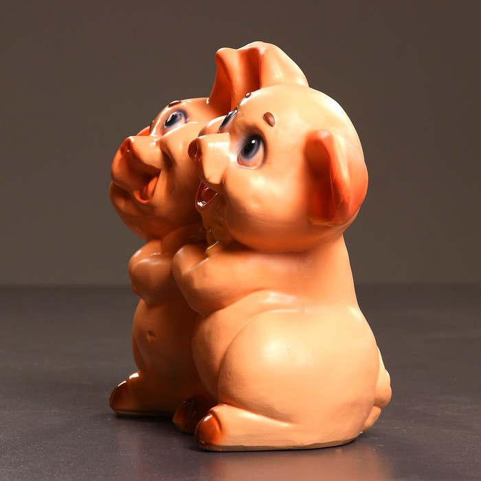 Копилка "Поросята парочка" 23х26см