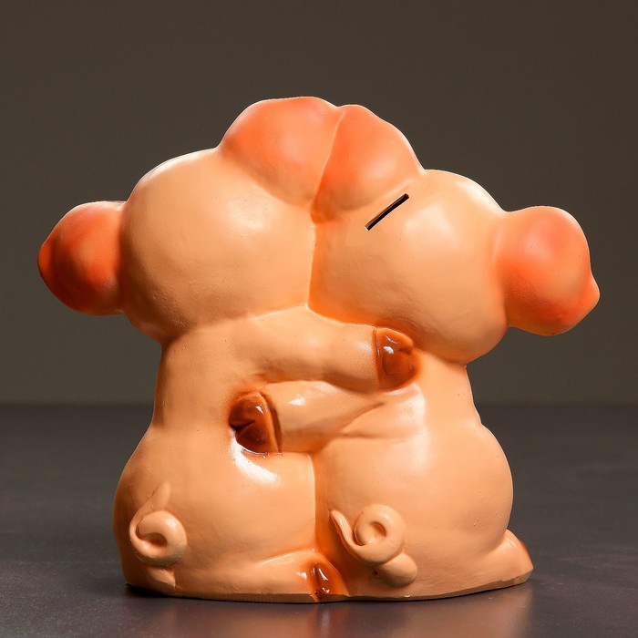 Копилка "Поросята парочка" 23х26см