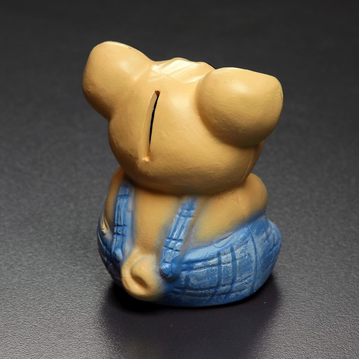 Копилка "Поросенок-мальчик" 12х9см