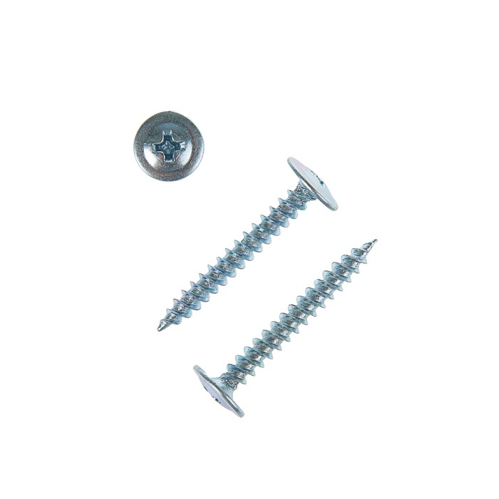 Саморез с прессшайбой, 4.2х32 мм, острый, цинк, 7500 шт.
