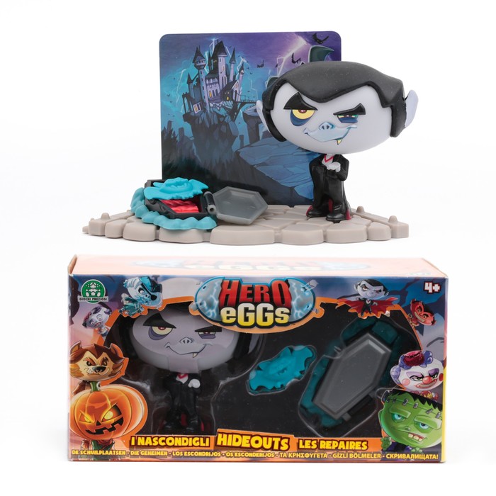 Фигурка Hero EGGS "Дракула" с игровым полем и аксессуарами