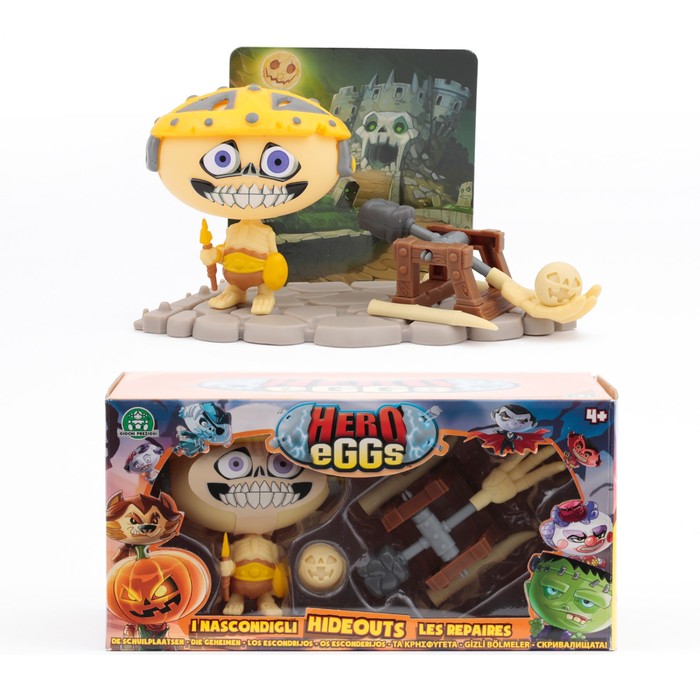 Фигурка Hero EGGS "Скелетон" с игровым полем и аксессуарами