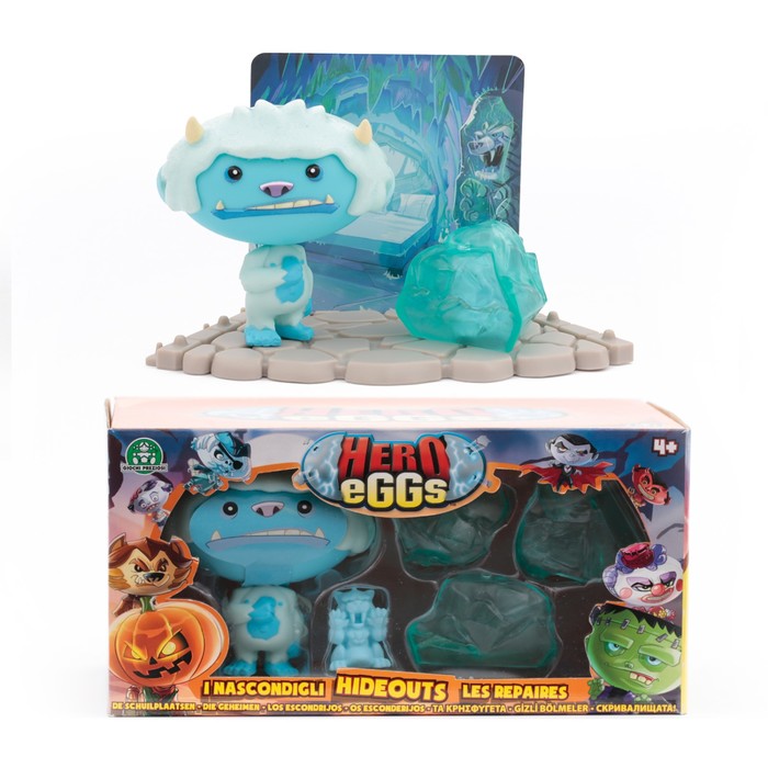 Фигурка Hero EGGS "Йети" с игровым полем и аксессуарами