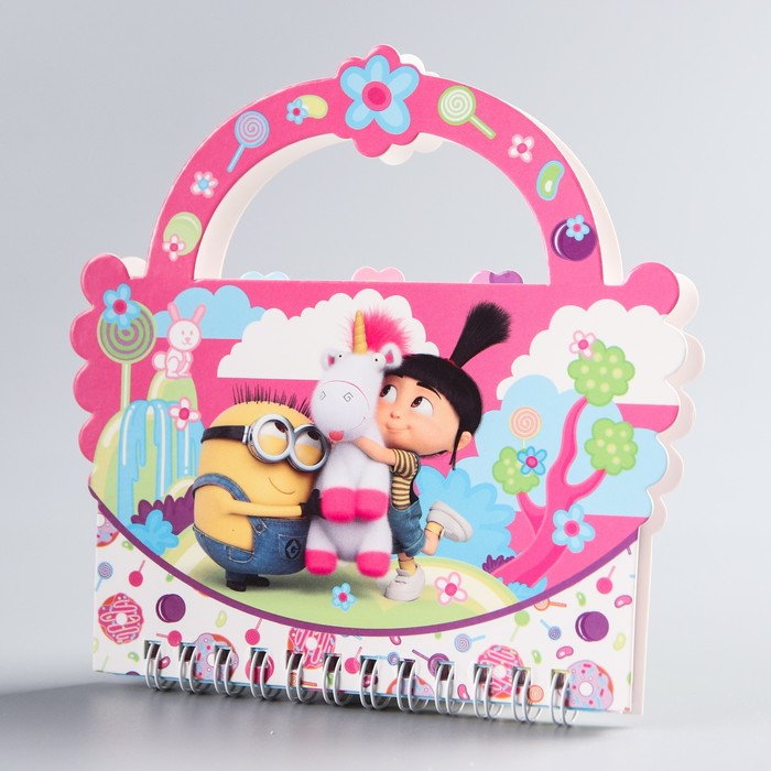 Блокнот-сумочка "Единорог", Гадкий Я