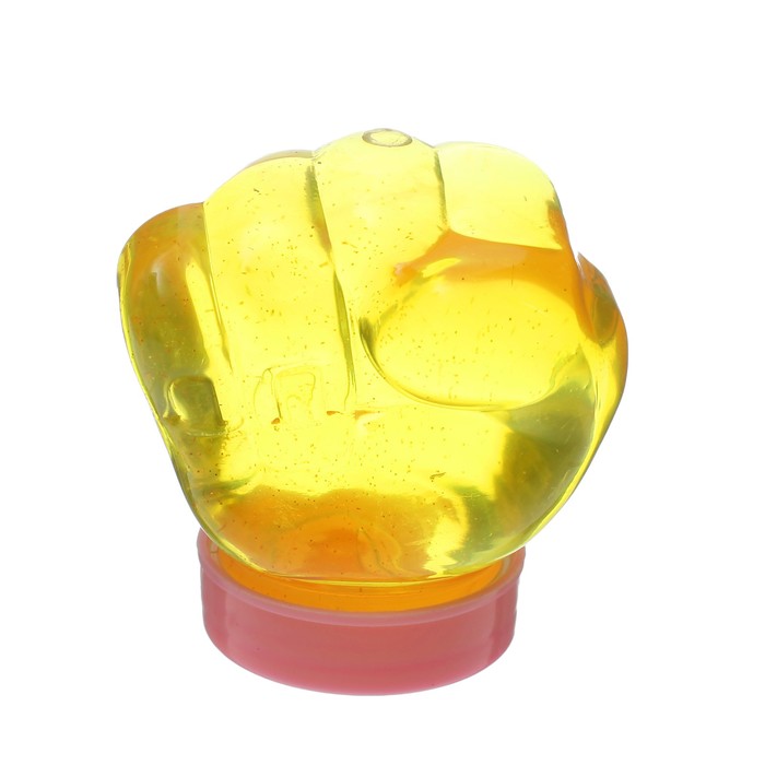 Лизун "Кулак" твердый с блестками, цвета МИКС