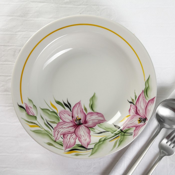 Сервиз столовый 24 предмета "Лилия"