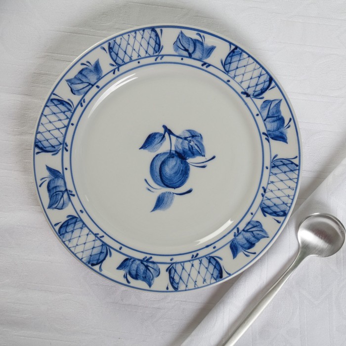 Сервиз столовый 24 предмета "Гжельские мотивы"