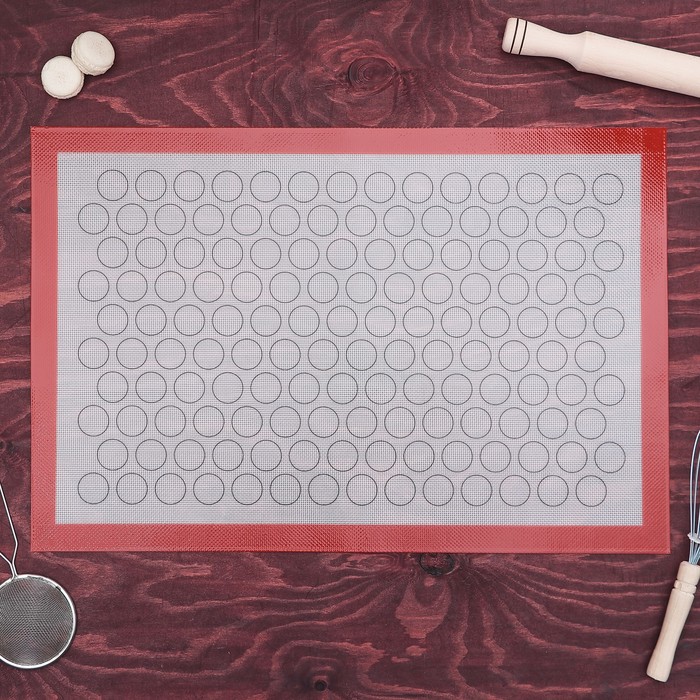 Коврик армированный "Макарон" 40х60 см