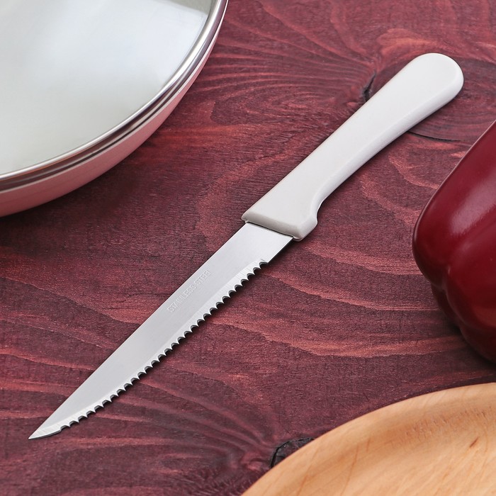 Нож &quot;Лони&quot; зубчатое лезвие 10 см