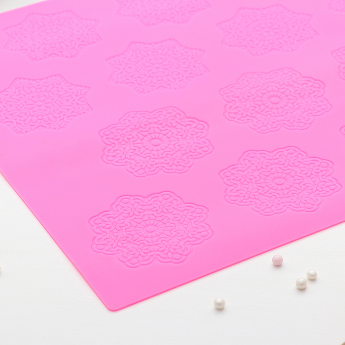 Коврик для айсинга "Цветочки"