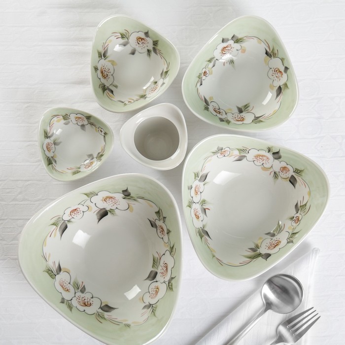 Набор салатников "Майское утро", 6 предметов