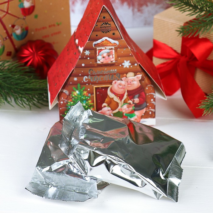 Чай бергамот и лимон в фигурной коробке "Семейного счастья", 100 г