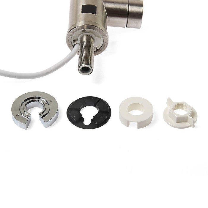 Кран-водонагреватель UNIPUMP BEF-003-178, проточный, 3000 Вт, max нагрев до 60 С, серый