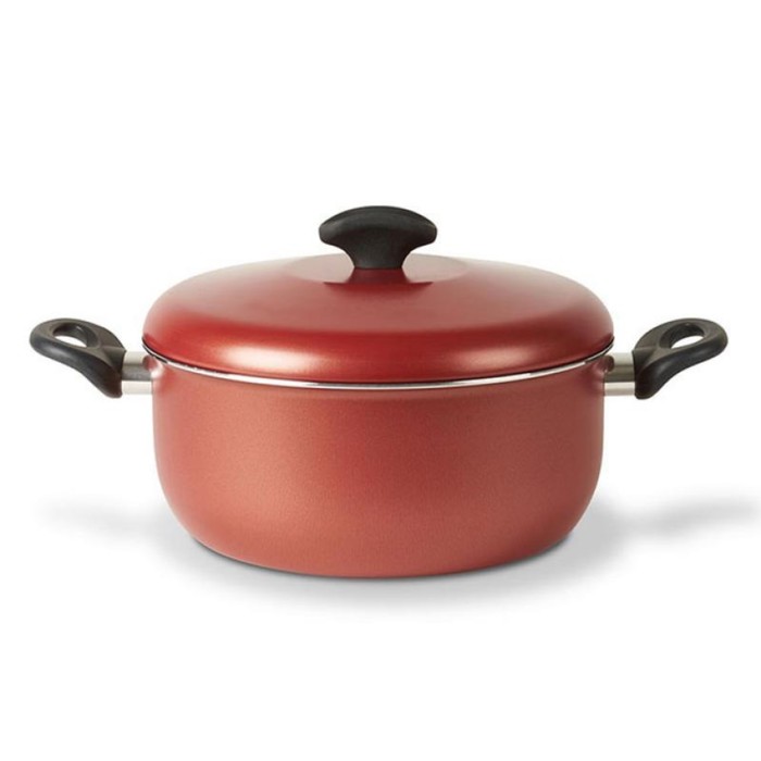 Кастрюля TVS Oro, 4,9 л, 24 см