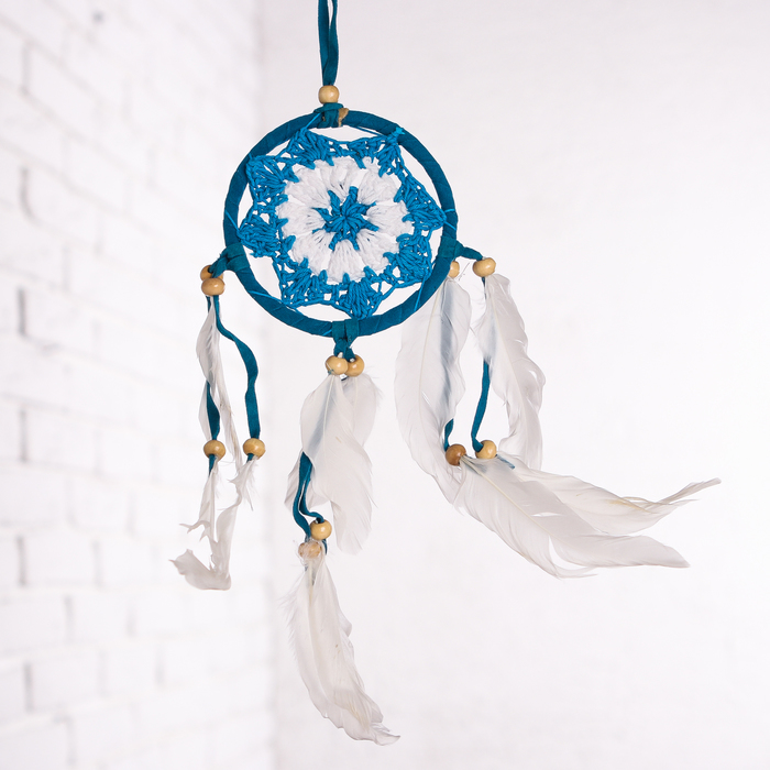 Интерьерный сувенир "Ловец снов" диам.9х35 см