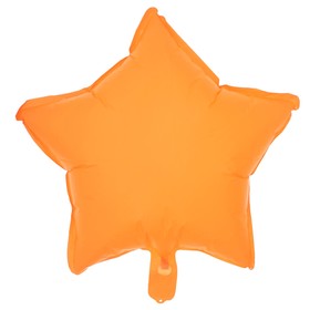

Шар полимерный 18" "Звезда неон", цвет оранжевый