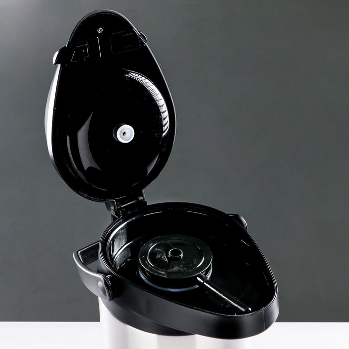 Термос 3500мл, кофейник, с ручкой и выдвижной помпой, 22*18*36см