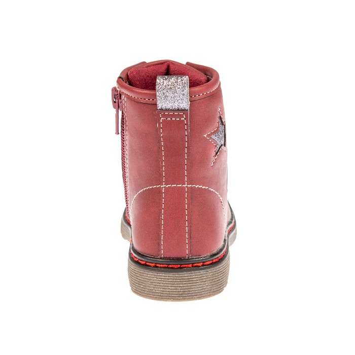Ботинки детские арт. SС-25045, цвет бордовый, размер 26