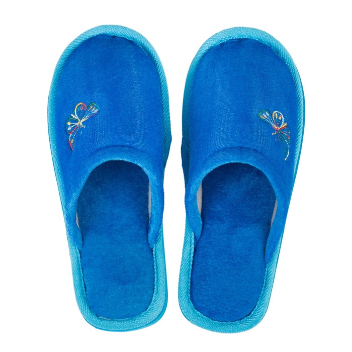 Тапочки женские (арт. А-140-04), цвет голубой, размер 36/37