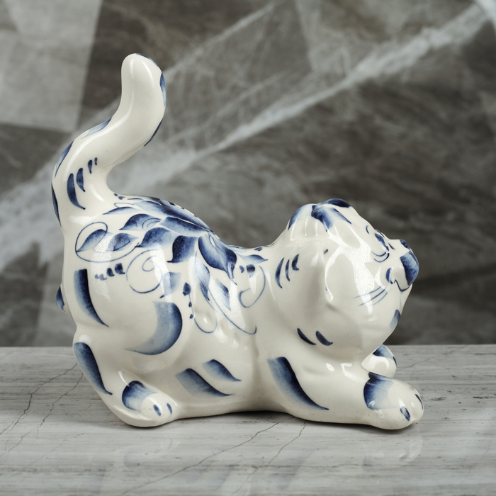 Копилка "Афоня" малый, гжель