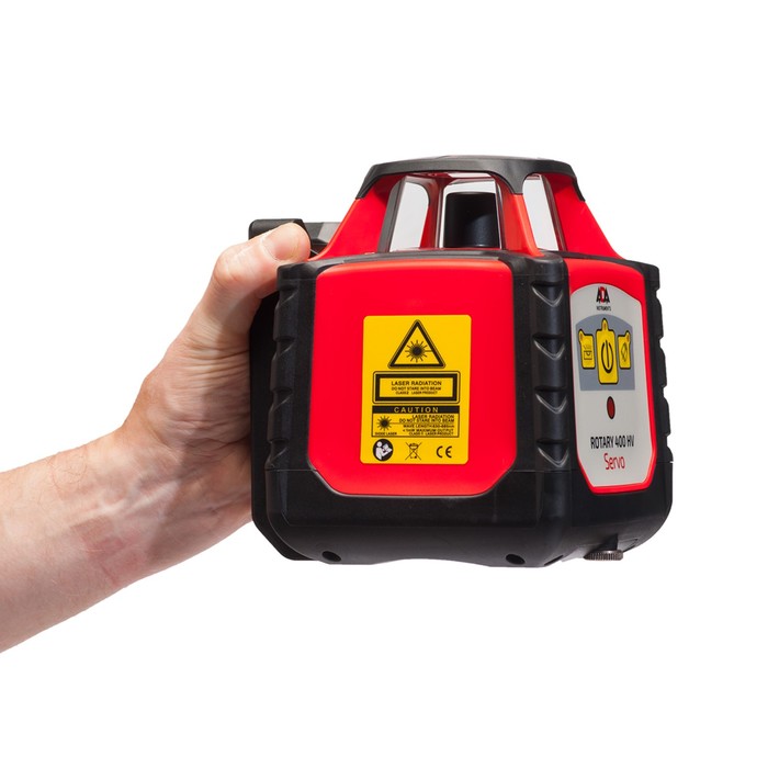 Нивелир лазерный ADA Rotary 400 HV Servo, ротационный, 400 м, ± 0.15 мм/м, 360°, отвес, ДУ 390049