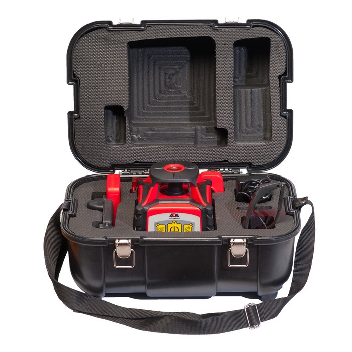 Нивелир лазерный ADA Rotary 400 HV Servo, ротационный, 400 м, ± 0.15 мм/м, 360°, отвес, ДУ 390049