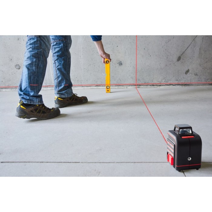 Нивелир лазерный ADA Cube 360 А00444 Home Edition, 20/70 м, ±3 мм/10 м, ±4°, 360°/160°