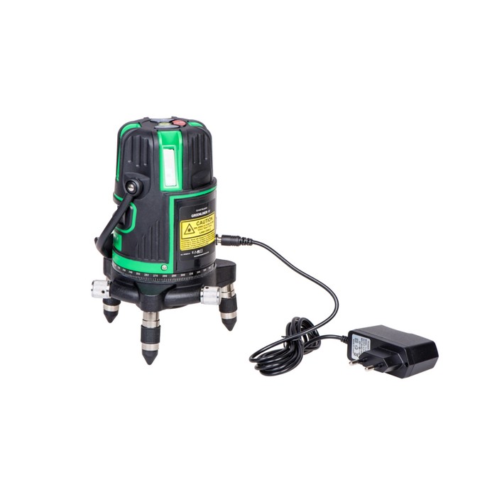 Нивелир лазерный ADA INSTRUMAX GREENLINER 4V IM0121, 30/70 м, ±2 мм/10 м, ±3°, 5 линий