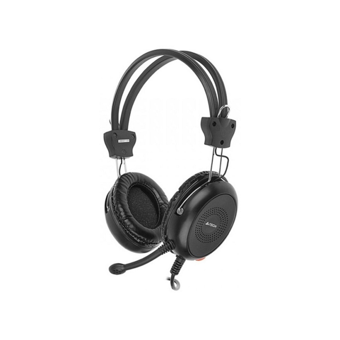 Гарнитура A4Tech HS-30 2м мониторы оголовье черный
