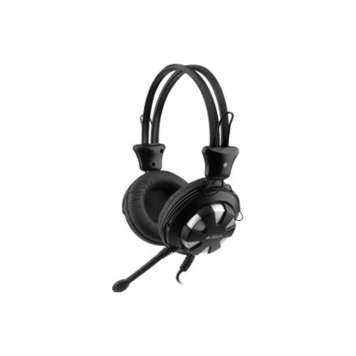 Гарнитура A4Tech HS-28 1.8м мониторы оголовье (HS-28 (BLACK)) черный