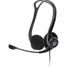 

Наушники с микрофоном Logitech 960 2.4м накладные оголовье (981-000100) черный