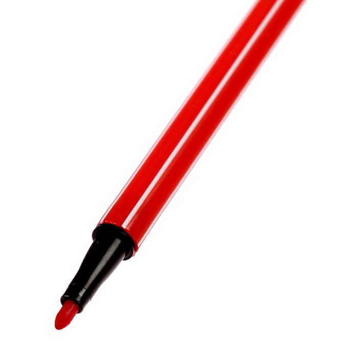 Фломастеры 18цв Полоски в тубусе Мишка МИКС