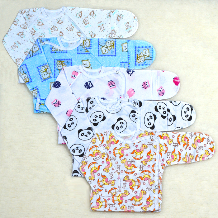 Распашонка детская, 02114-10, цвет микс, рост 56 см