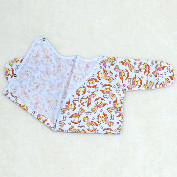 Распашонка детская, 02114-10, цвет микс, рост 62 см