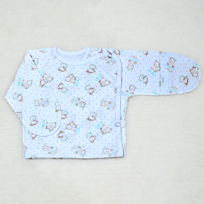 Распашонка детская, 02114-10, цвет микс, рост 62 см