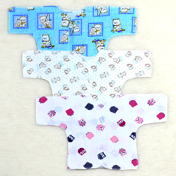 Распашонка детская, 02103-10, цвет микс, рост 56 см