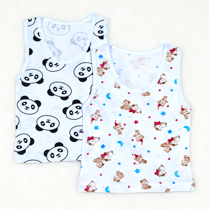 Майка детская, 09204-10, цвет микс, рост 68 см