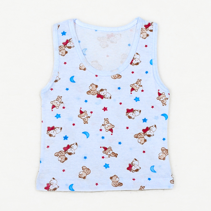 Майка детская, 09204-10, цвет микс, рост 86 см