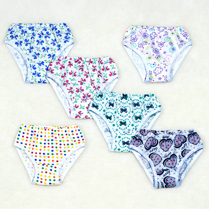 Трусы для девочки 09103-10 микс, рост 74 (52)