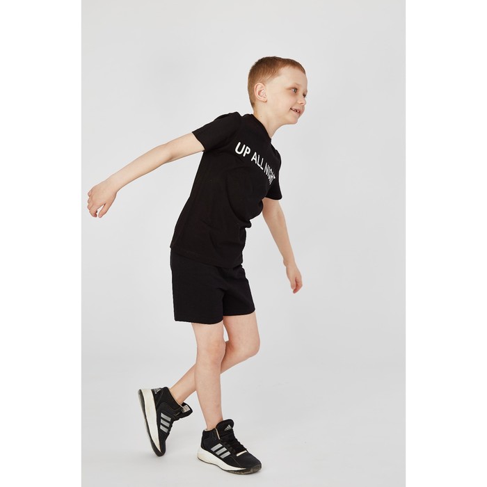 Шорты, 05504-10, цвет чёрный, рост 146 см