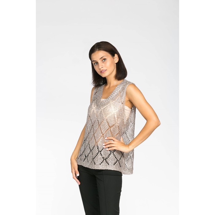 Топ-кольчуга р.42-44 цв золото