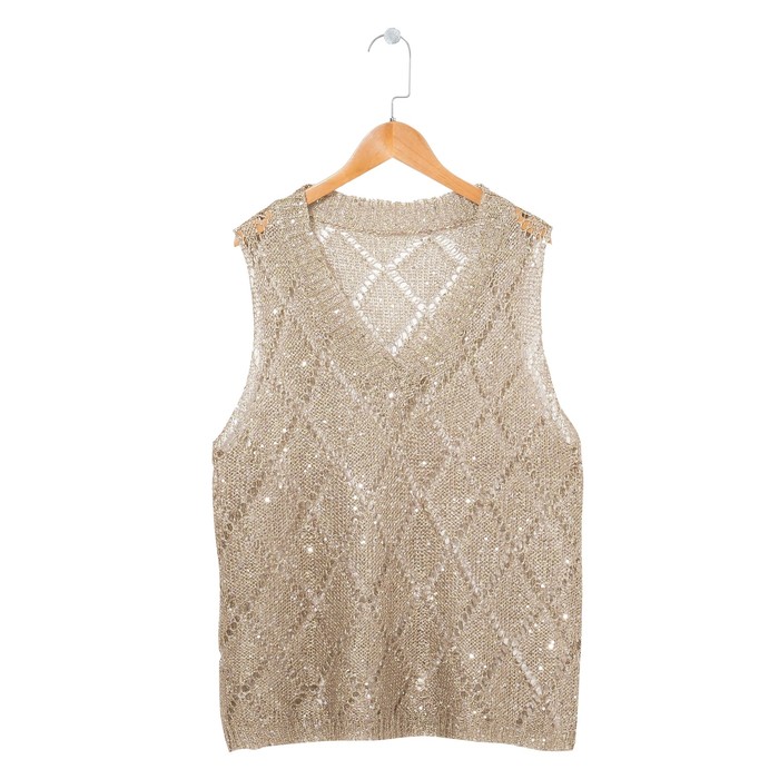 Топ-кольчуга р.42-44 цв золото