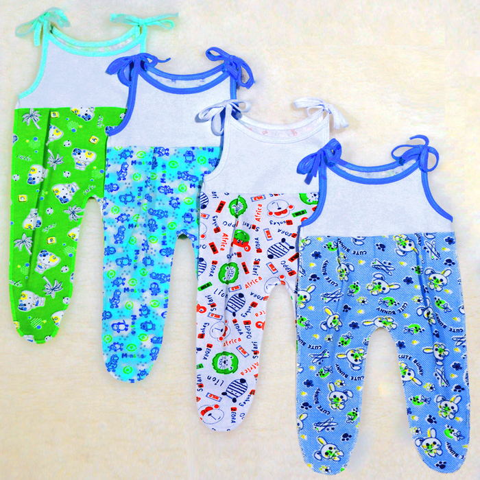 Ползунки детские на лямках, 03110-14, цвет микс, рост 68 см