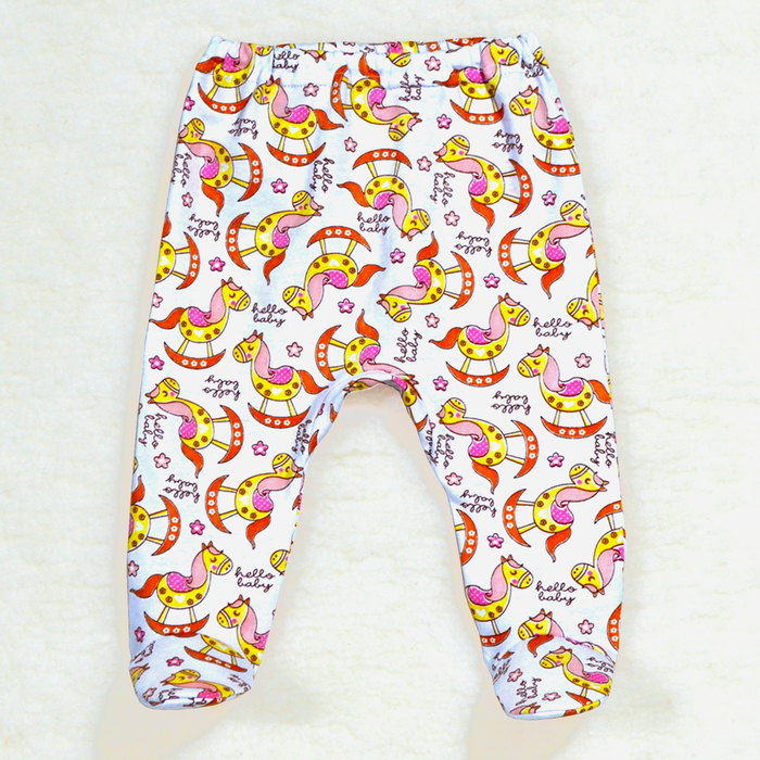 Ползунки на резинке, 03108-10, цвет микс, рост 80 см