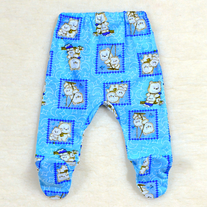 Ползунки на резинке, 03108-10, цвет микс, рост 86 см